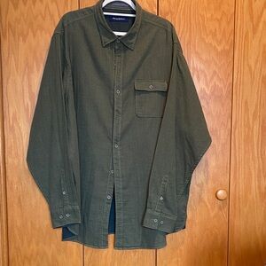 Me’s long sleeve cotton shirt